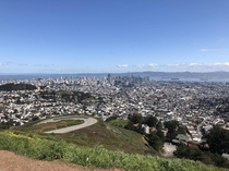View from Twin Peaks in San Francisco