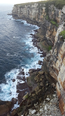 View from Wedding Cake Rock in Royal National Park Sydney  OC