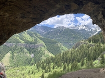 View from Wind Caves in Logan Utah OC 