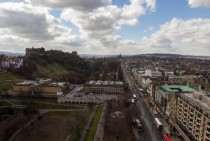 View of Edinburgh Scotland