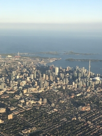 View of Toronto from up above