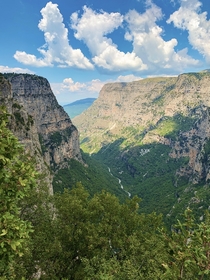 Vikos gorge Greece X 