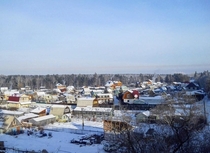 Village near Angarsk Russia