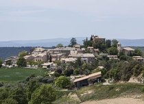 Village nearby Oraison Alpes-de-Haute-Provence France 