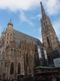 Visited St Stephens Cathedral in Vienna 