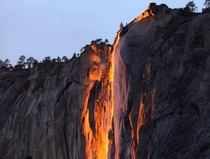 Visited Yosemite saw Firefall absolutely gorgeous 