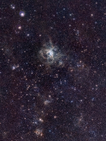 VISTA Magellanic Cloud Survey view of the Tarantula Nebula 
