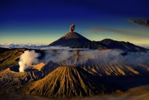 Volcanoes and lots of them Mount Bromo Indonesia 
