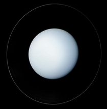 Voyager  had taken this image of Uranus and its ring in January 