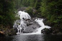 Walbran Falls Vancouver Island British Columbia Canada 