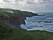 Walking the Cliffs in County Clare Ireland 