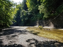 Walnut Creek in Asbury Woods Erie Pennsylvania  OC