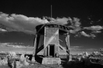 Water Tower for Steam Locomotives Hwy  Northern Nevada 