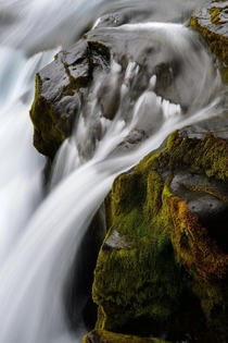 Waterfall Djpivogur Iceland