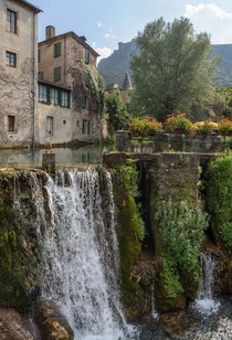 Waterfall in Florac France 