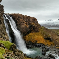 Waterfall in I Dont Know Where Iceland 