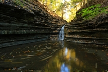 Waterfall in Ithaca NY OC