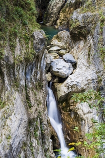 Waterfall in the Taroko Gorge Taiwan 