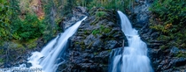 Waterfall near Anchorage Alaska 