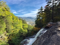 Waterfall near the White Mountains NH 