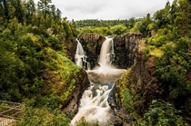 Waterfall of Grand Portage State Park Minnesota 