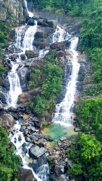 Waterfalls on Truong Son Mountains 