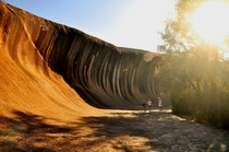 Wave Rock Australia  by Sven Verbeek