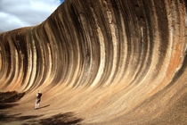 Wave Rock in Western Australia 