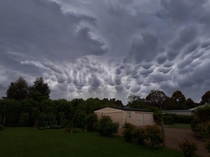 Weird clouds in Melbourne Australia