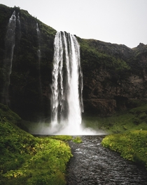 Went to Seljalandsfoss during the pandemic and on a rainy day was the only one there and got to take some beautiful photos 