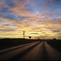 West Texas sunset from a few years back