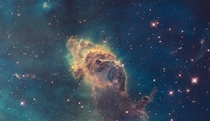 WFC visible image of the Carina Nebula 