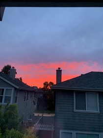 What a beautiful sky taken in CA Bay Area