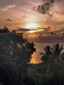When the sun is setting leave whatever you are doing and watch it - Koh Tao Thailand