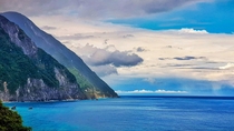 Where the mountains meet the water Qingshui cliffs - Hualien Taiwan x 