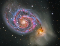 Whirlpool Galaxy  by Alessandro Falesiedi