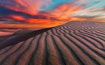 White Sands National Monument at Sunset x 
