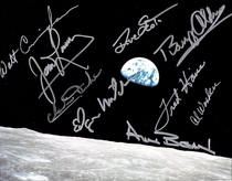 Who here collect astronaut autographs