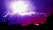 Wicked lightning someone caught in Tucson last night