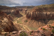 Wild canyon in the four corners region uSA 