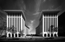 Wilshire Colonnade Los Angeles CA by Edward Durell Stone  IG modarchitecture