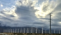 Wind Farms near Palm Springs CA