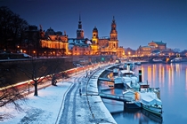 Winter in Dresden  by Sabine Kikl