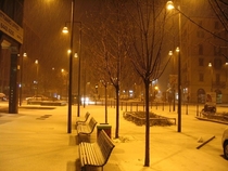 Winter night in Italy 