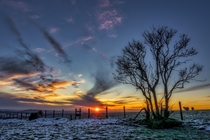Winter sunsets are the best - Yesterday from Mellor Blackburn Lancashire UK