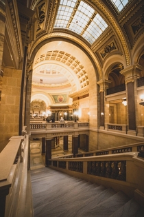 Wisconsin state Capitol Designed by George B Post 
