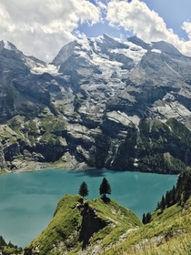 With all thats going on Im looking forward to going on hikes again to escape it all Heres a view of Oeschinensee Switzerland Stay safe folks 