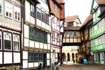 Wolfenbttel Lower Saxony Germany Holds the largest concentration of Half-Timbered houses in Germany