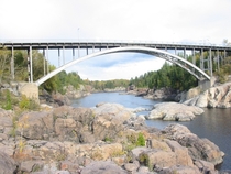 Worlds first aluminium bridge in Arvida Qubec 