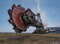 Worlds Largest abandoned Bucket Wheel Excavator Germany 